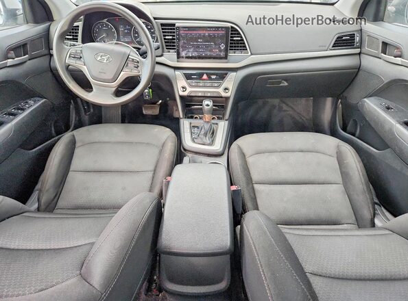 5NPD74LF8JH234394 2018 HYUNDAI ELANTRA Silver Vista del salpicadero