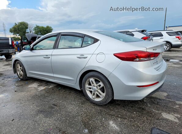 5NPD74LF8JH234394 2018 HYUNDAI ELANTRA Silver Trasero izquierdo