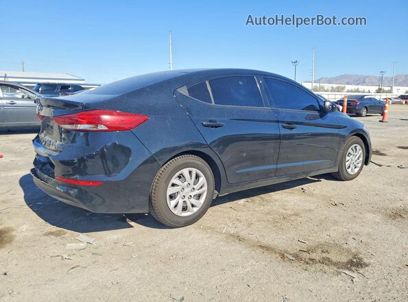 5NPD74LF8JH265449 2018 HYUNDAI ELANTRA Black Tył prawy