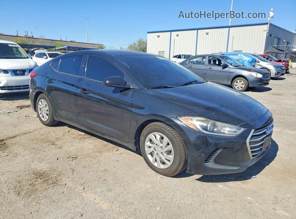 5NPD74LF8JH265449 2018 HYUNDAI ELANTRA Black Przód prawy