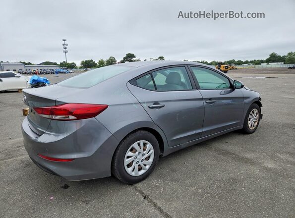 5NPD74LF8JH278332 2018 HYUNDAI ELANTRA Gray Հետևի աջ