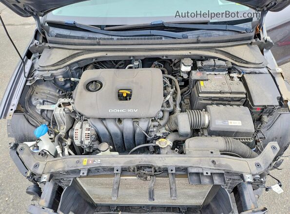 5NPD74LF8JH278332 2018 HYUNDAI ELANTRA Gray Սալոնի հետևի տեսք