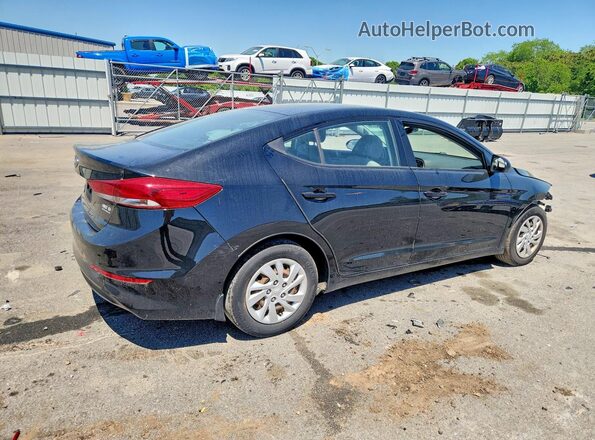 5NPD74LF8JH289637 2018 HYUNDAI ELANTRA Черный Задняя правая четверть