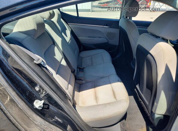5NPD74LF8JH289637 2018 HYUNDAI ELANTRA Черный Вид задних сидений