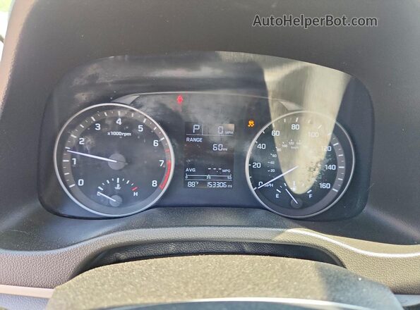 5NPD74LF8JH289637 2018 HYUNDAI ELANTRA Черный Вид щитка приборов