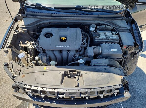 5NPD74LF8JH289637 2018 HYUNDAI ELANTRA Черный Вид задней части салона