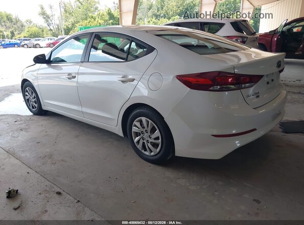 5NPD74LF8JH341686 2018 HYUNDAI ELANTRA White Задня ліва чверть