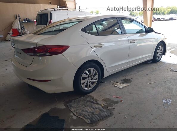 5NPD74LF8JH341686 2018 HYUNDAI ELANTRA White Задня права чверть