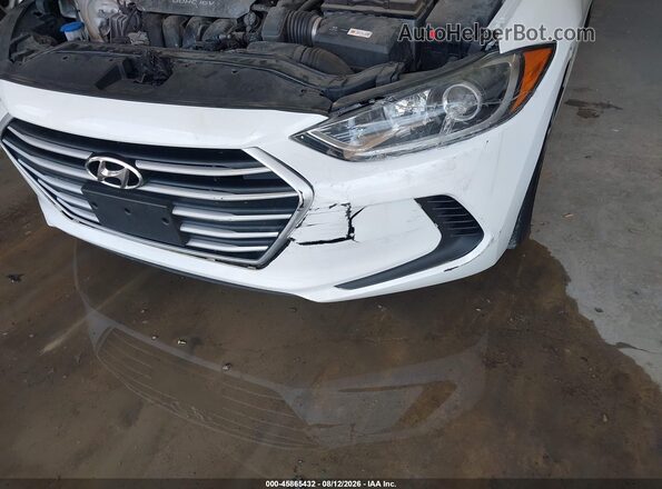 5NPD74LF8JH341686 2018 HYUNDAI ELANTRA White Вид спереду