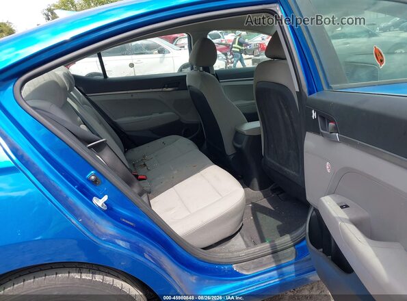 5NPD74LF8JH393576 2018 HYUNDAI ELANTRA Blue VIN կոդի պիտակի տեսք