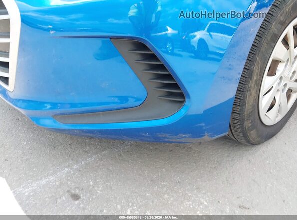 5NPD74LF8JH393576 2018 HYUNDAI ELANTRA Blue Սալոնի հետևի տեսք
