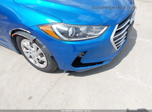 5NPD74LF8JH393576 2018 HYUNDAI ELANTRA Blue Սալոնի 360 աստիճան տեսք