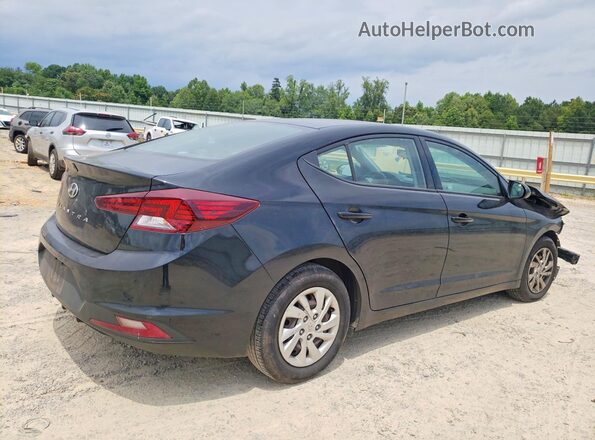 5NPD74LF8KH411608 2019 HYUNDAI ELANTRA Black Задня права чверть