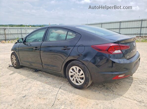 5NPD74LF8KH411608 2019 HYUNDAI ELANTRA Black Задня ліва чверть