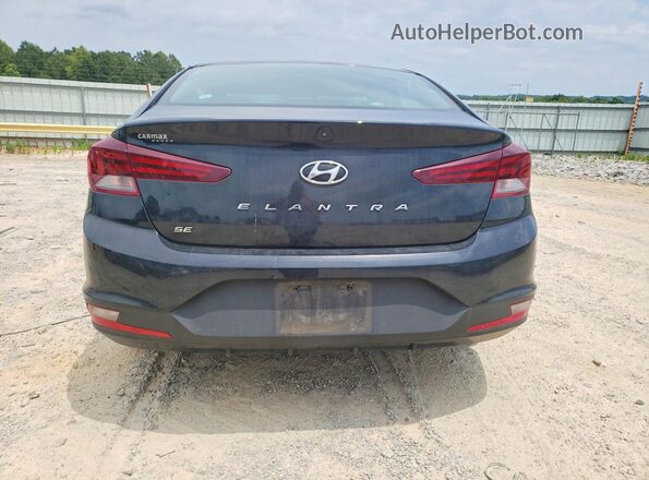 5NPD74LF8KH411608 2019 HYUNDAI ELANTRA Black Вид ззаду