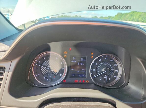 5NPD74LF8KH422530 2019 HYUNDAI ELANTRA Silver Սարքավորումների վահանակի տեսք