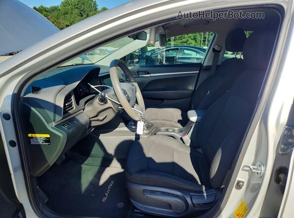 5NPD74LF8KH422530 2019 HYUNDAI ELANTRA Silver Սալոնի դիմացի տեսք