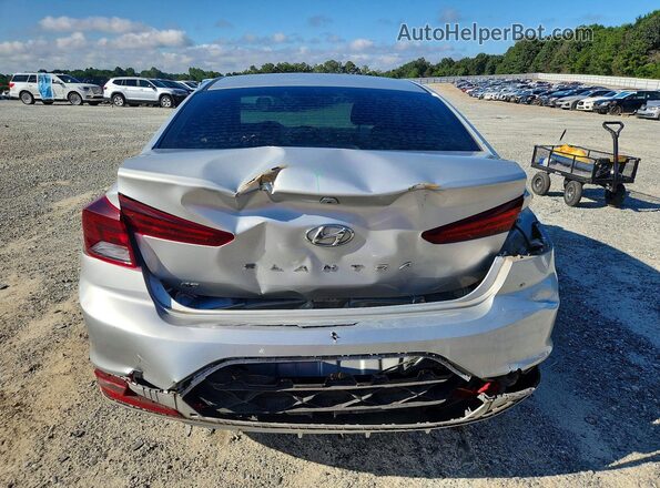 5NPD74LF8KH422530 2019 HYUNDAI ELANTRA Silver Հետևի տեսք