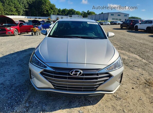 5NPD74LF8KH422530 2019 HYUNDAI ELANTRA Silver Դիմացի տեսք