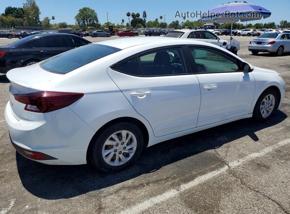 5NPD74LF8KH429221 2019 HYUNDAI ELANTRA White უკანა მარჯვენა