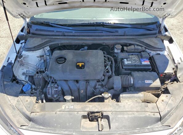 5NPD74LF8KH429221 2019 HYUNDAI ELANTRA White უკანა სალონის ხედი
