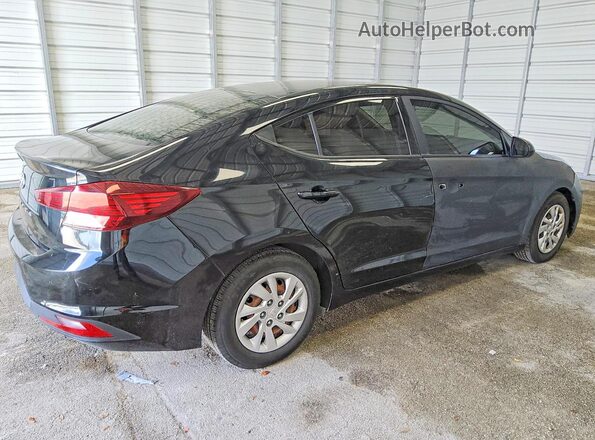 5NPD74LF8KH466415 2019 HYUNDAI ELANTRA Black Հետևի աջ