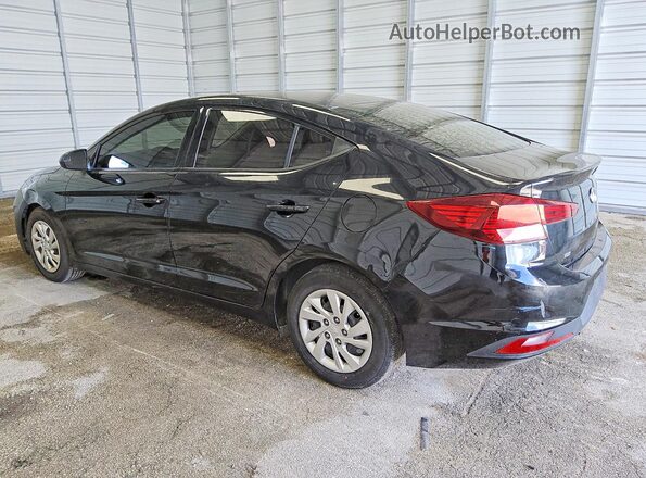 5NPD74LF8KH466415 2019 HYUNDAI ELANTRA Black Հետևի ձախ
