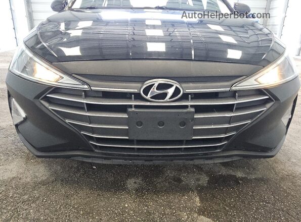 5NPD74LF8KH466415 2019 HYUNDAI ELANTRA Black 