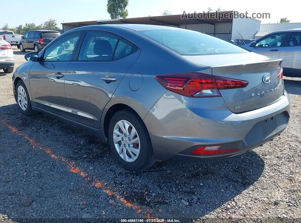 5NPD74LF8KH479729 2019 HYUNDAI ELANTRA Silver Հետևի ձախ