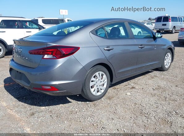 5NPD74LF8KH479729 2019 HYUNDAI ELANTRA Silver Հետևի աջ