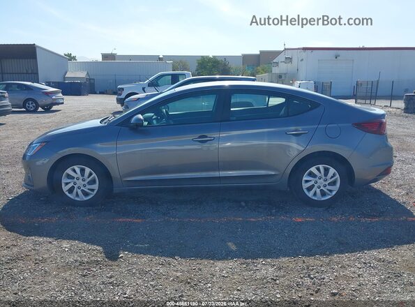 5NPD74LF8KH479729 2019 HYUNDAI ELANTRA Silver Սալոնի 360 աստիճան տեսք