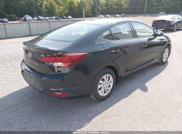 5NPD74LF8KH480623 2019 HYUNDAI ELANTRA Black Задня права чверть