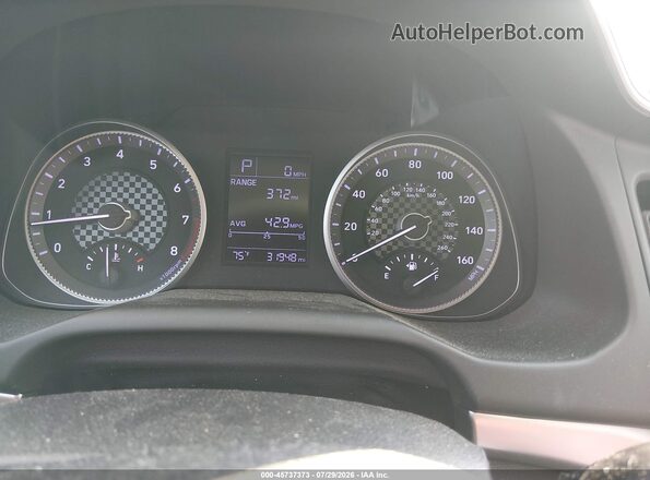 5NPD74LF8KH480623 2019 HYUNDAI ELANTRA Black Вид задніх сидінь