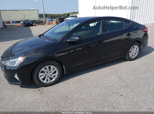 5NPD74LF8KH480623 2019 HYUNDAI ELANTRA Black Вид спереду