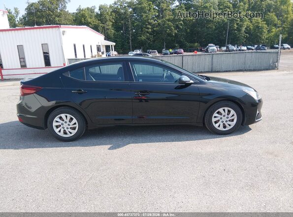 5NPD74LF8KH480623 2019 HYUNDAI ELANTRA Black Вид задньої частини салону