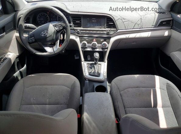 5NPD74LF8KH482548 2019 HYUNDAI ELANTRA Gray Vista del salpicadero