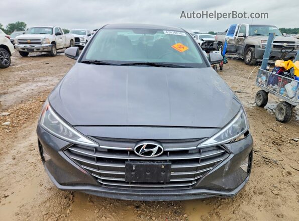 5NPD74LF8KH483022 2019 HYUNDAI ELANTRA Серый Вид спереди