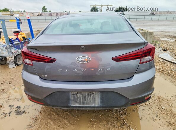 5NPD74LF8KH483022 2019 HYUNDAI ELANTRA Серый Вид сзади