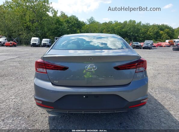 5NPD74LF8KH486034 2019 HYUNDAI ELANTRA Серый 