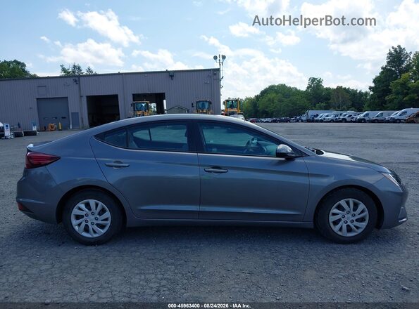 5NPD74LF8KH486034 2019 HYUNDAI ELANTRA Серый 