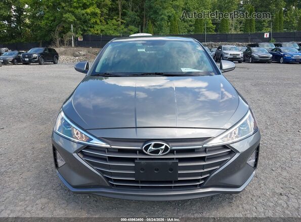 5NPD74LF8KH486034 2019 HYUNDAI ELANTRA Серый 