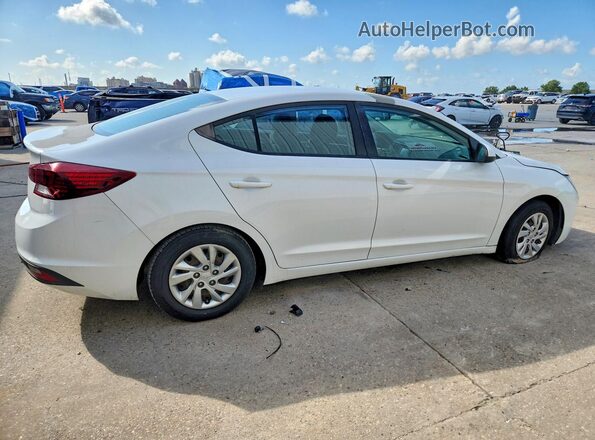5NPD74LF8LH500595 2020 HYUNDAI ELANTRA White Задня права чверть