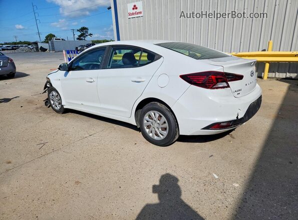 5NPD74LF8LH500595 2020 HYUNDAI ELANTRA White Задня ліва чверть