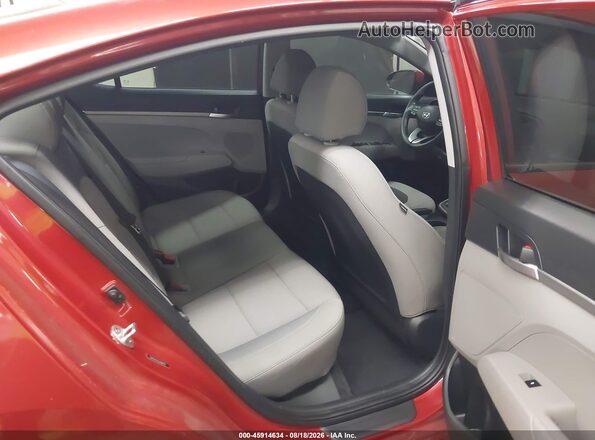 5NPD74LF8LH500970 2020 HYUNDAI ELANTRA Red VIN კოდის სტიკერის ხედი