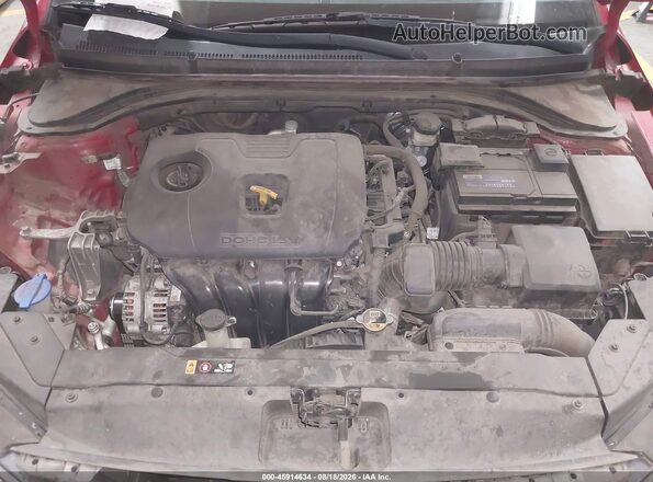 5NPD74LF8LH500970 2020 HYUNDAI ELANTRA Red უკანა ხედი