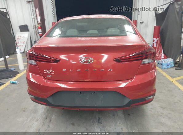 5NPD74LF8LH500970 2020 HYUNDAI ELANTRA Red 