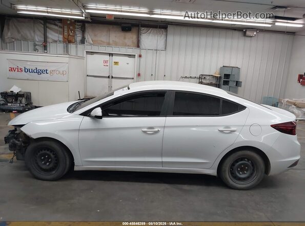 5NPD74LF8LH509765 2020 HYUNDAI ELANTRA White Widok wnętrza 360 stopni