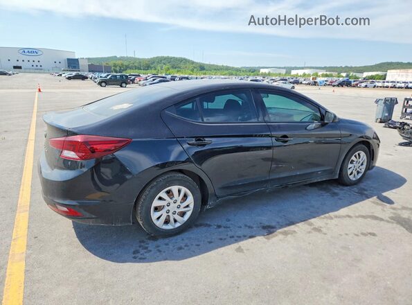 5NPD74LF8LH594915 2020 HYUNDAI ELANTRA Black Rear right
