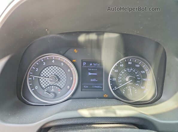 5NPD74LF8LH594915 2020 HYUNDAI ELANTRA Black Instrument cluster view