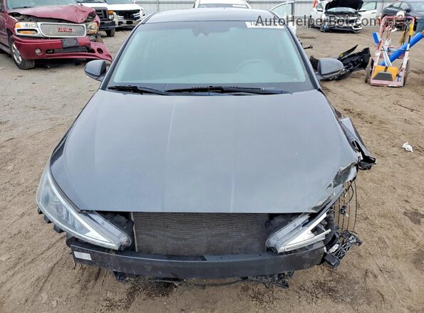5NPD74LF8LH599368 2020 HYUNDAI ELANTRA Gray Front view